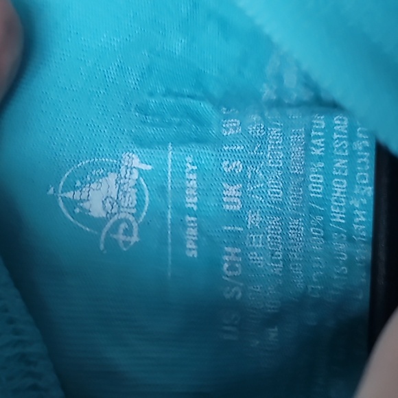 Disney Teal Long Sleeve Tee - Picture 6 of 7